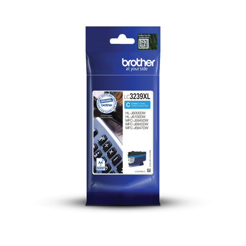 Brother LC-3239XLC ink cartridge 1 pc(s) Original High (XL) Yield Cyan Brother LC-3239XLC ink cartridge 1 pc(s) Original High (XL) Yield Cyan